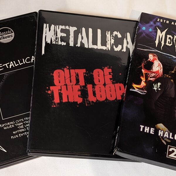 Metallica The Halcyon Days, Out of the Loop and Classic Album DVD Combo
