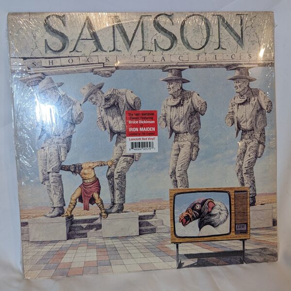 Samson Vinyl Record feat. Bruce Dickinson unopened 